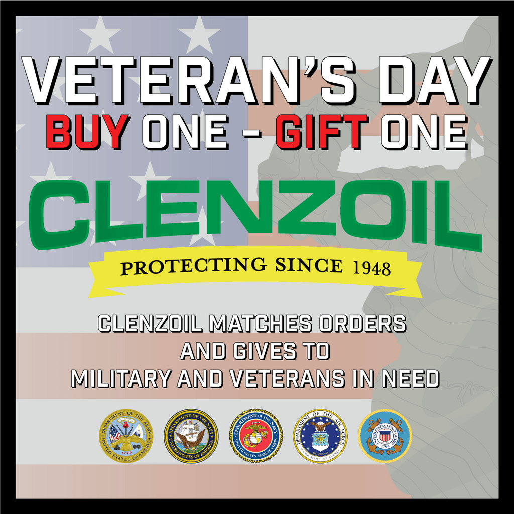 Veteran's Day Buy One - Gift One - Clenzoil Unlimited