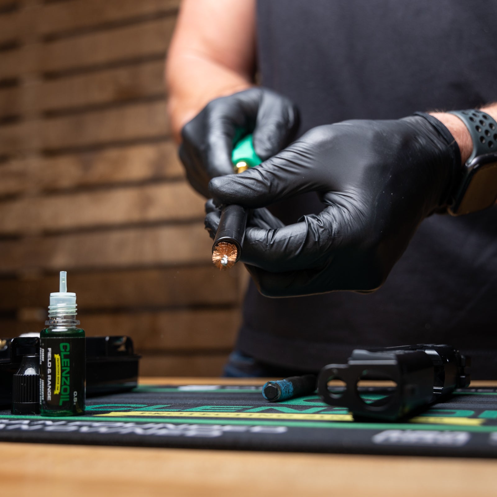 Clenzoil Pistol Cleaning Kit – Pistol Basics – Compatible with .40 Cal / 10MM