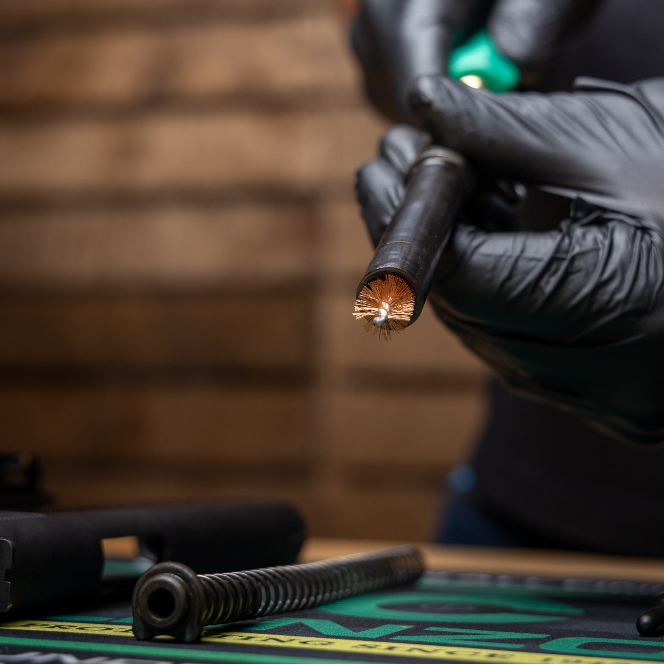 Clenzoil Pistol Cleaning Kit – Pistol Basics – Compatible with .44 / .45 Caliber