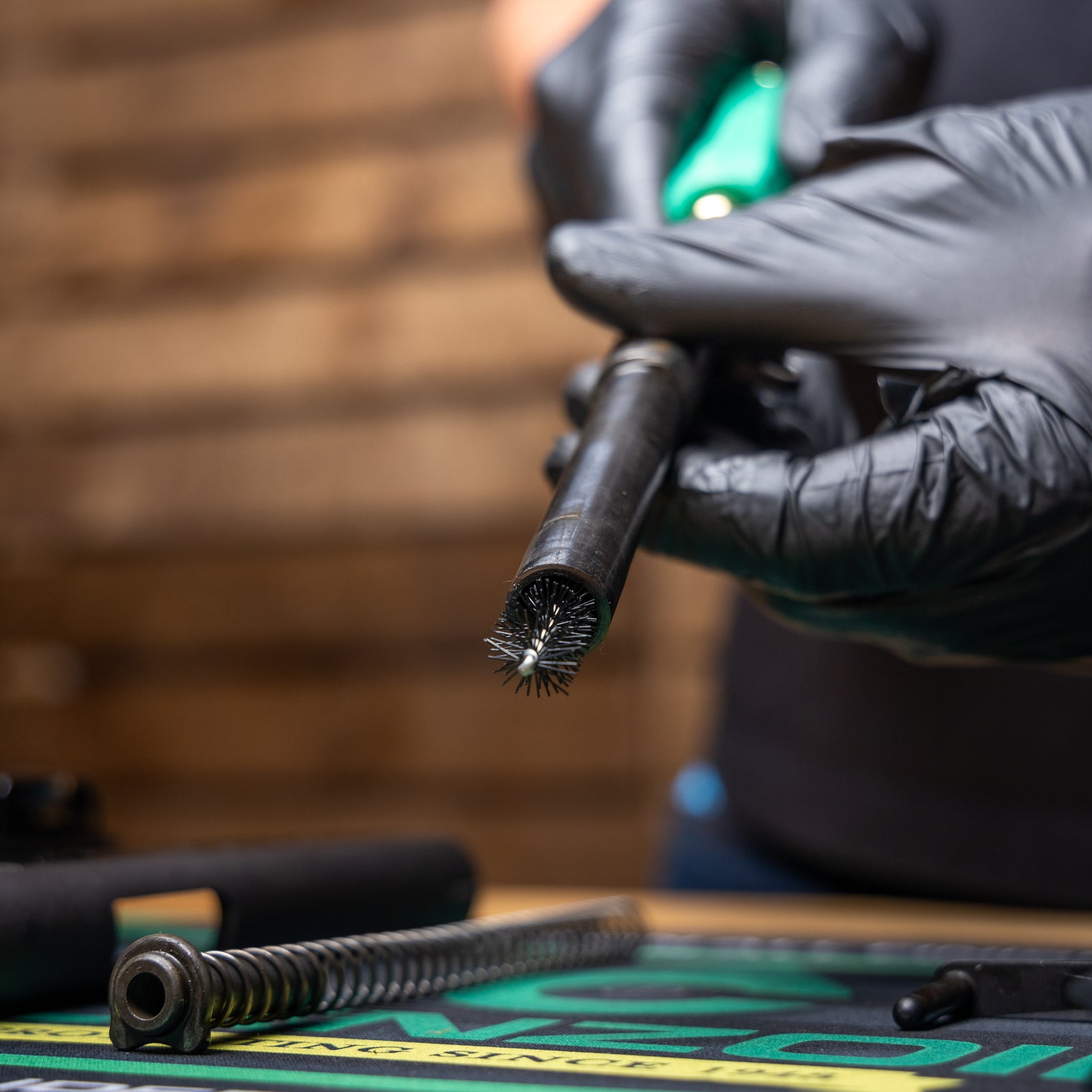 Clenzoil Pistol Cleaning Kit – Pistol Basics – Compatible with .44 / .45 Caliber