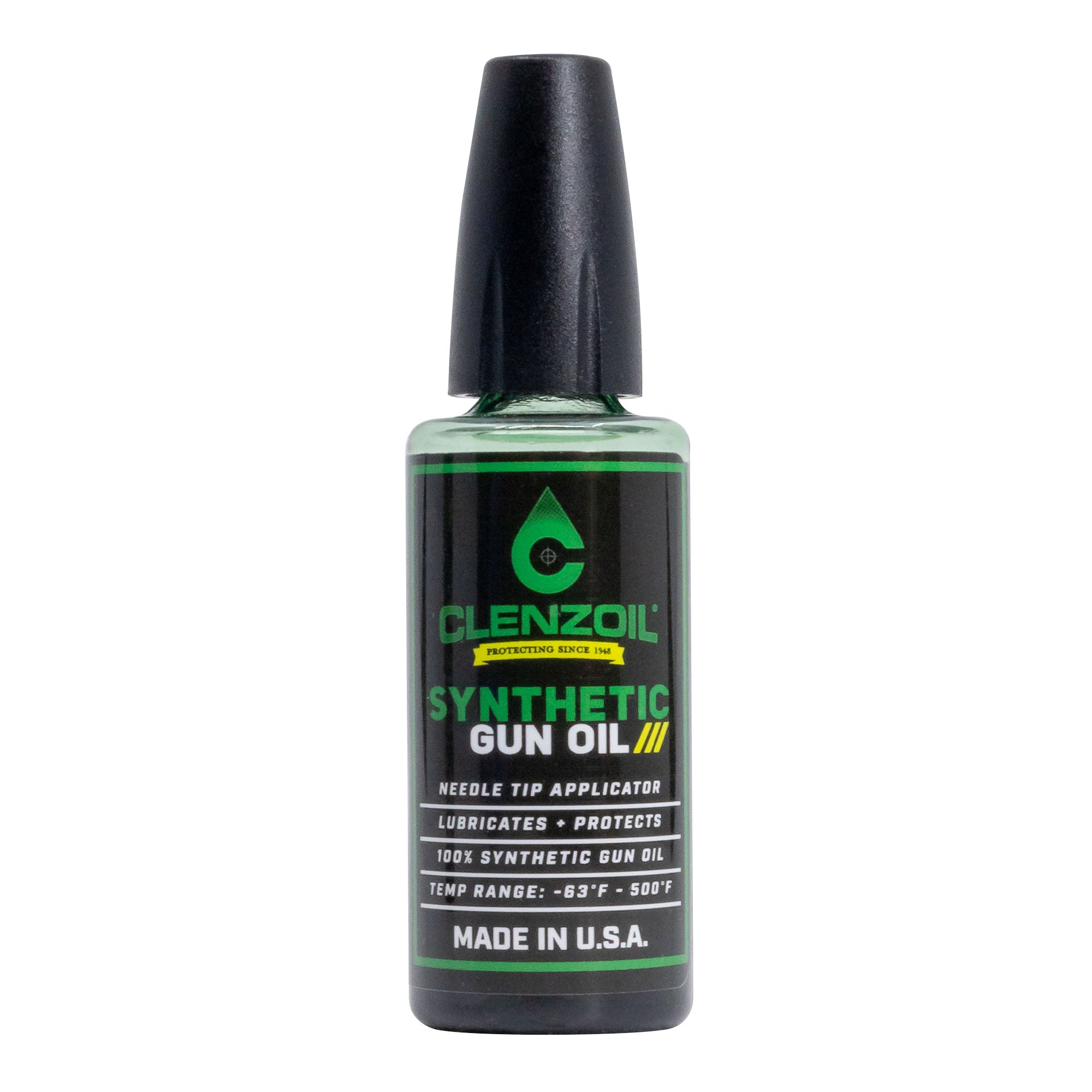 Clenzoil Synthetic Gun Oil – Field & Range – 1 oz Needle Oiler
