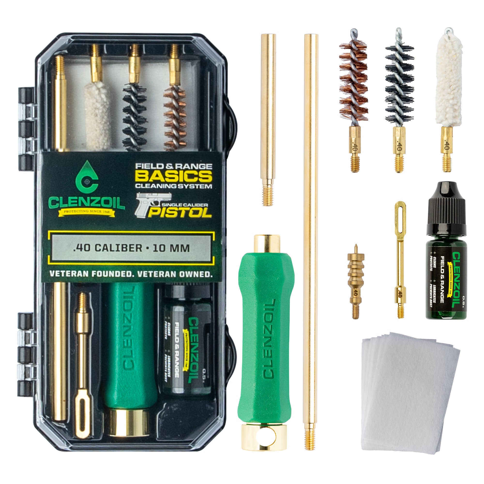 Pistol Basics Single Caliber Cleaning Kit