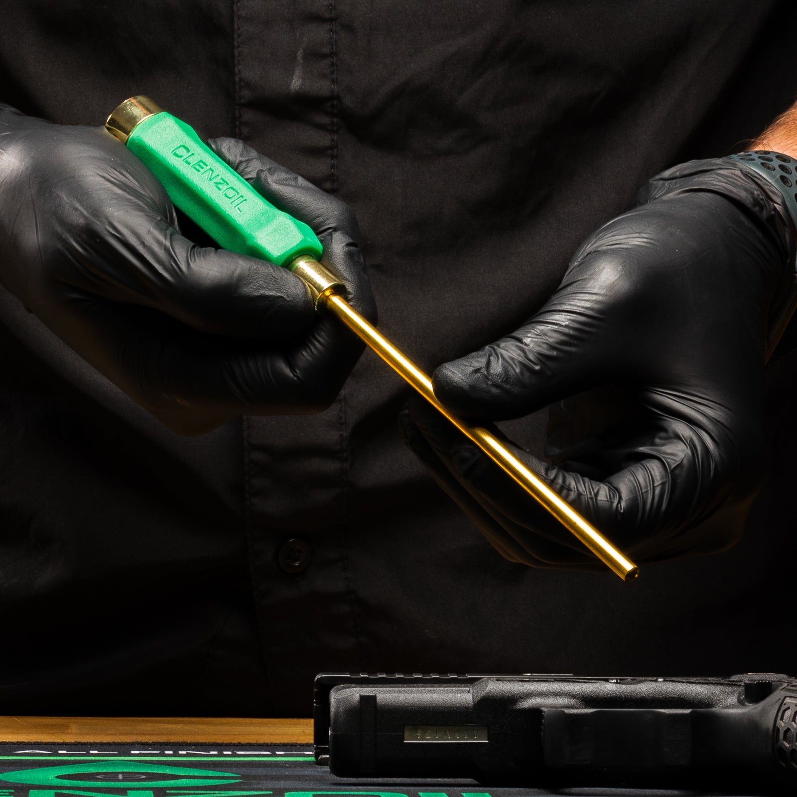 Clenzoil Pistol Basics Cleaning Kit – Compatible with .22, .357, .38 Cal, 9MM, .40 Cal, 10MM, .44, .45 Cal