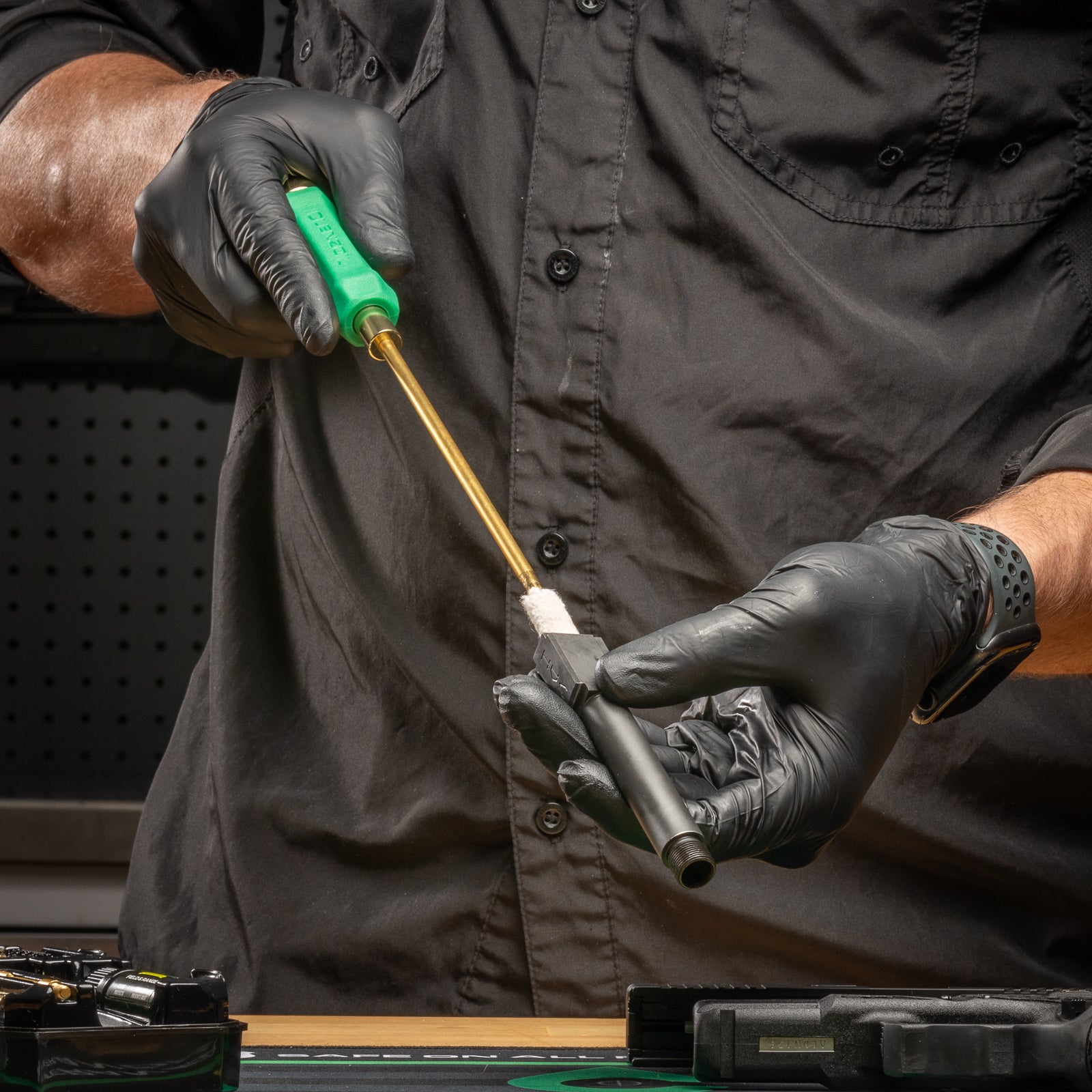 Clenzoil Pistol Basics Cleaning Kit – Compatible with .22, .357, .38 Cal, 9MM, .40 Cal, 10MM, .44, .45 Cal