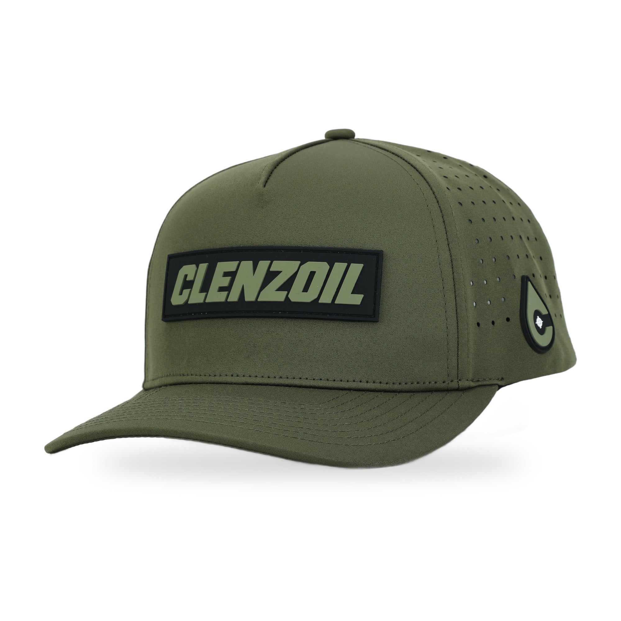 Clenzoil Performance Snapback – Olive