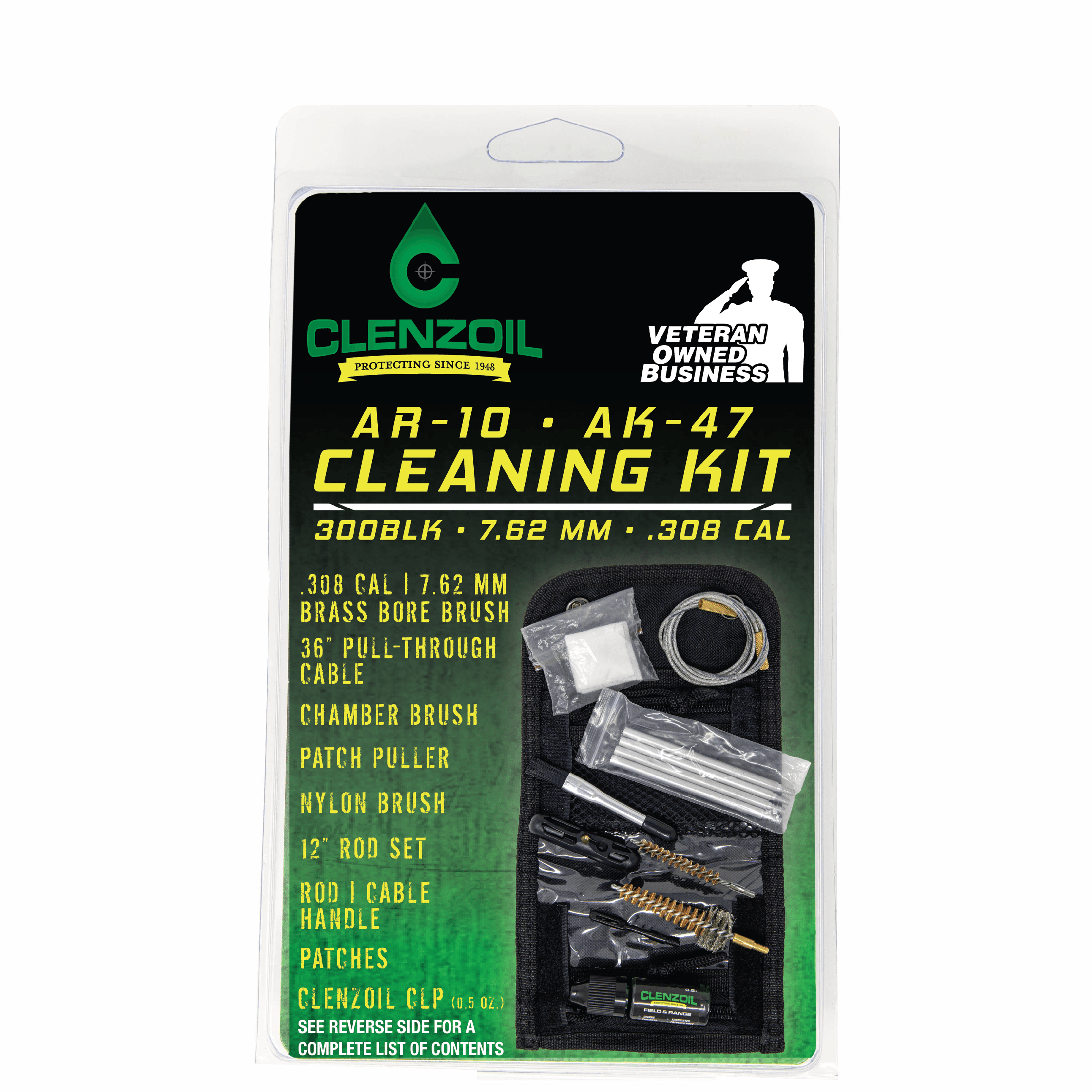 AR-10 | AK-47 Cleaning Kit (.30 Cal | 7.62 MM) - Clenzoil
