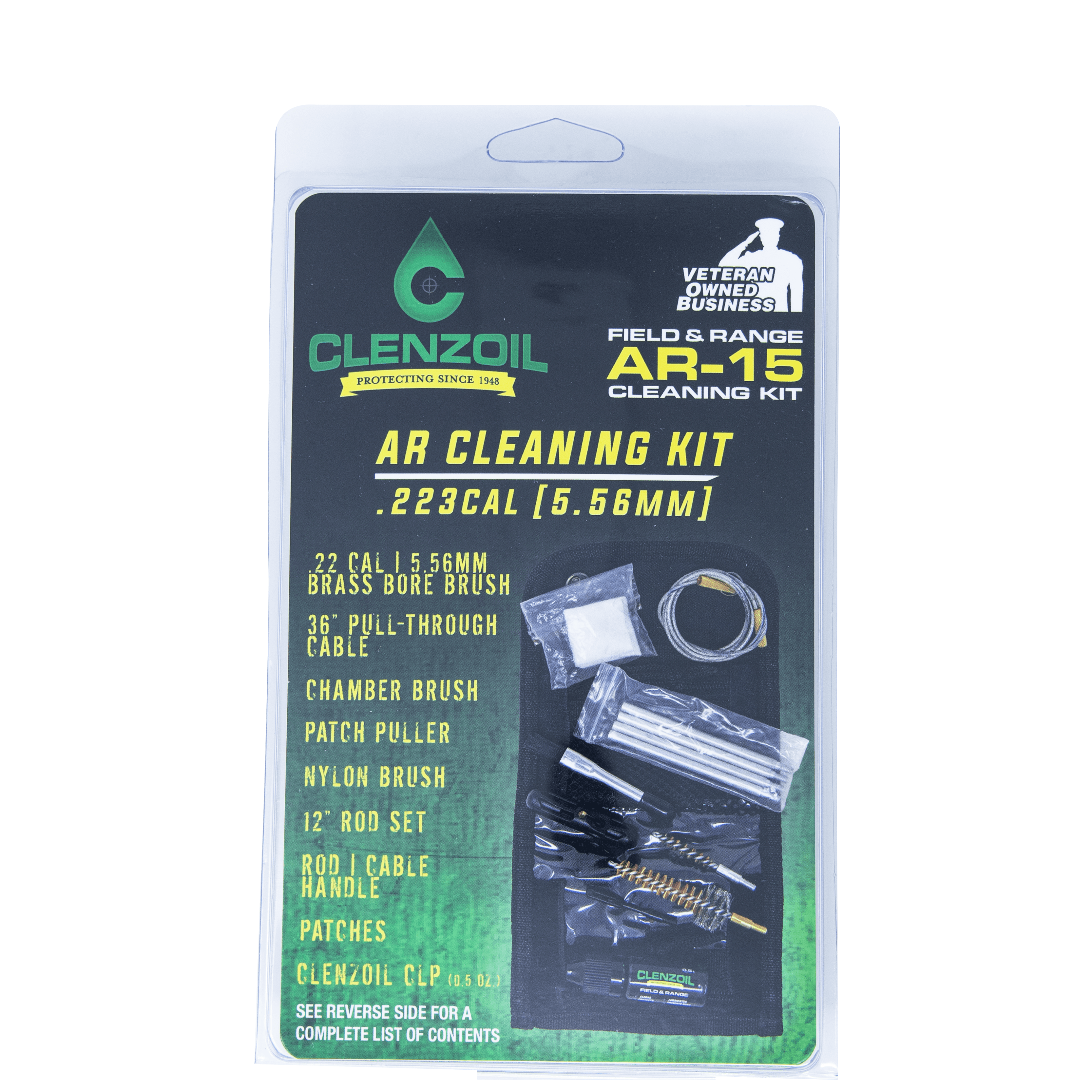 AR-15 Cleaning Kit (.22 Cal | 5.56 MM) - Clenzoil