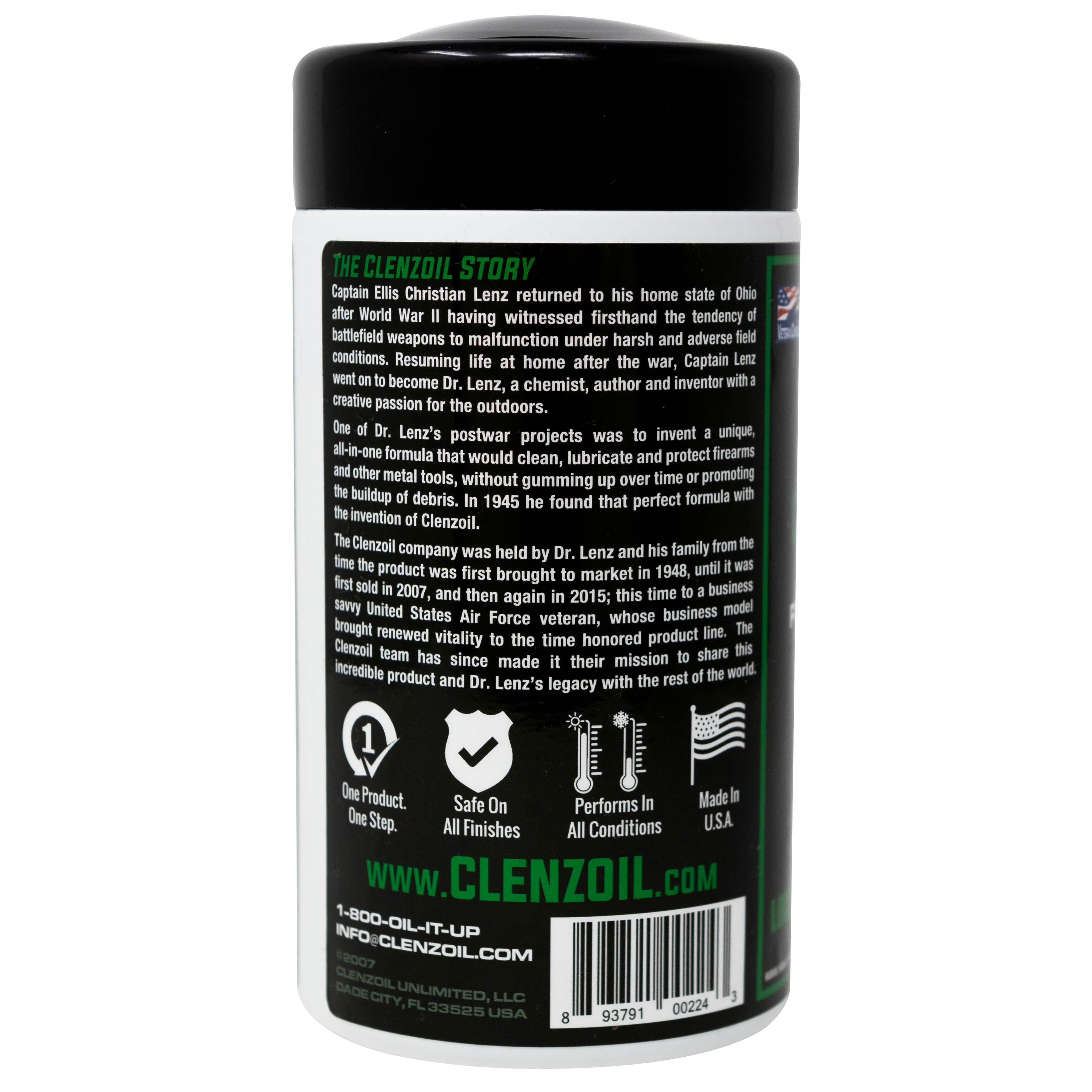 Field & Range Saturated Wipes (75 Count) - Clenzoil Unlimited