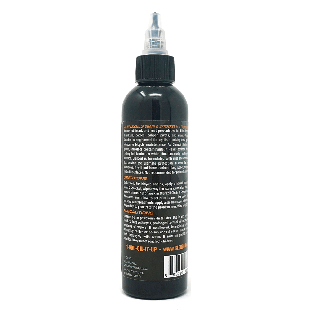 Chain & Sprocket 4oz Bottle - Clenzoil Unlimited