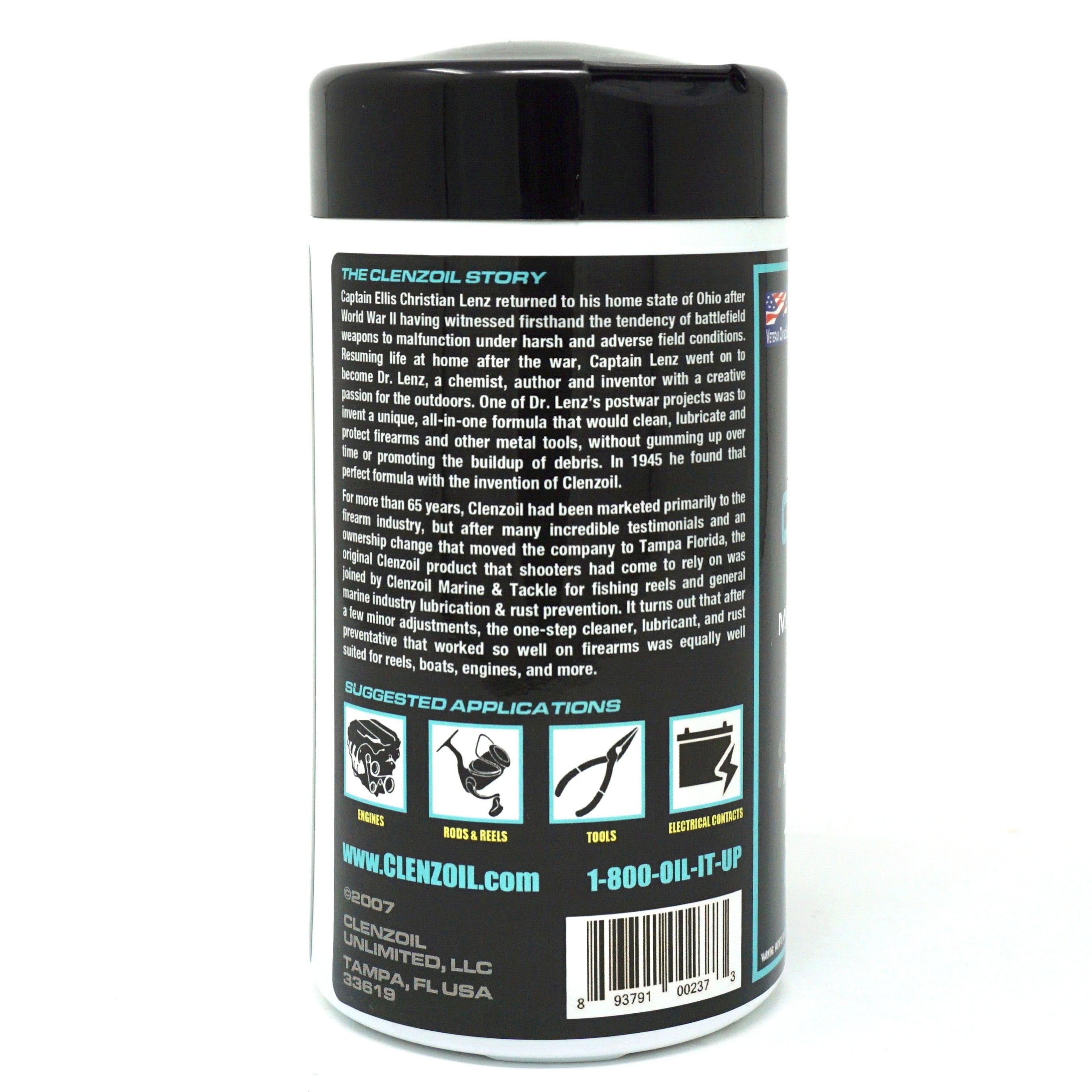 Marine & Tackle Saturated Wipes - Clenzoil Unlimited