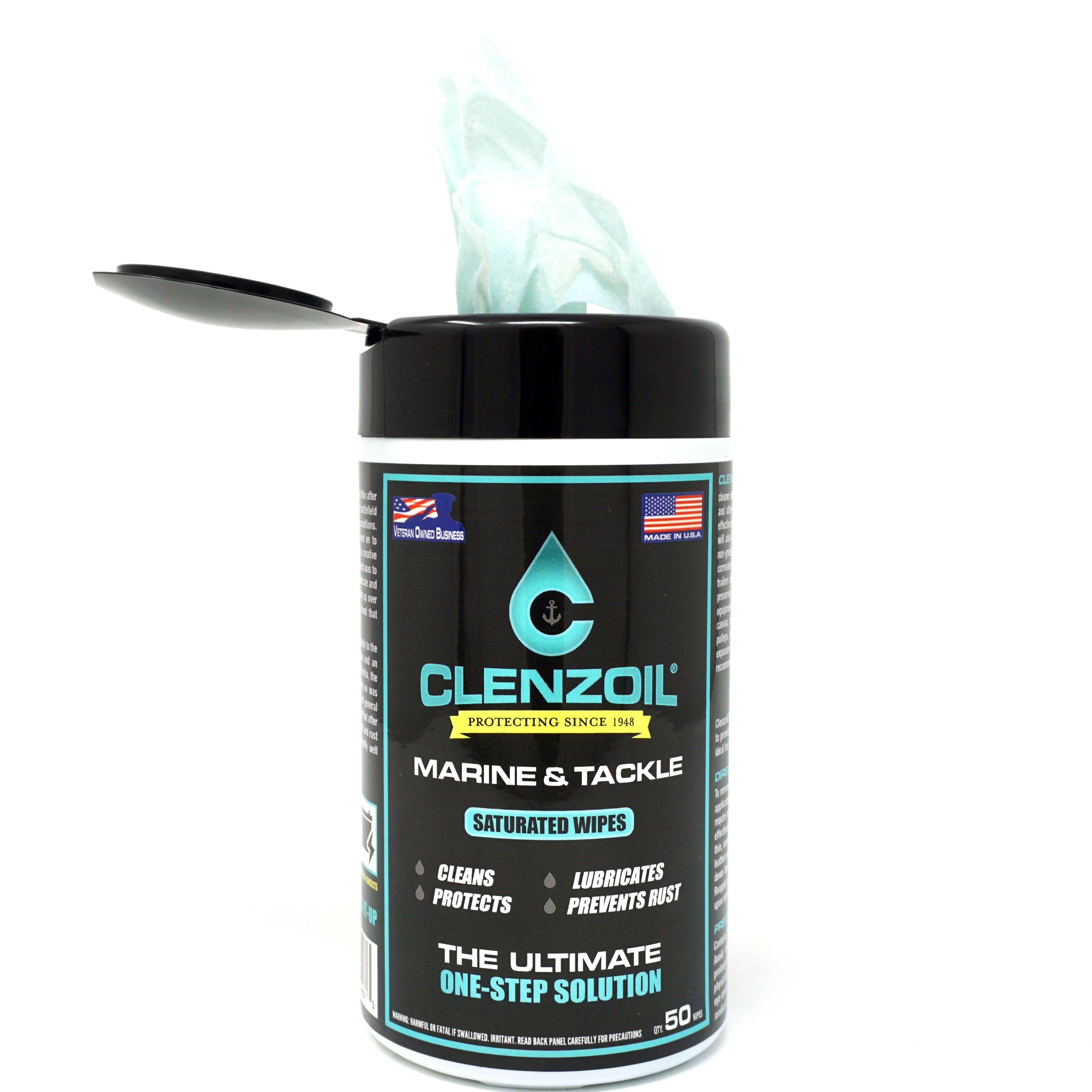 Marine & Tackle Saturated Wipes - Clenzoil Unlimited