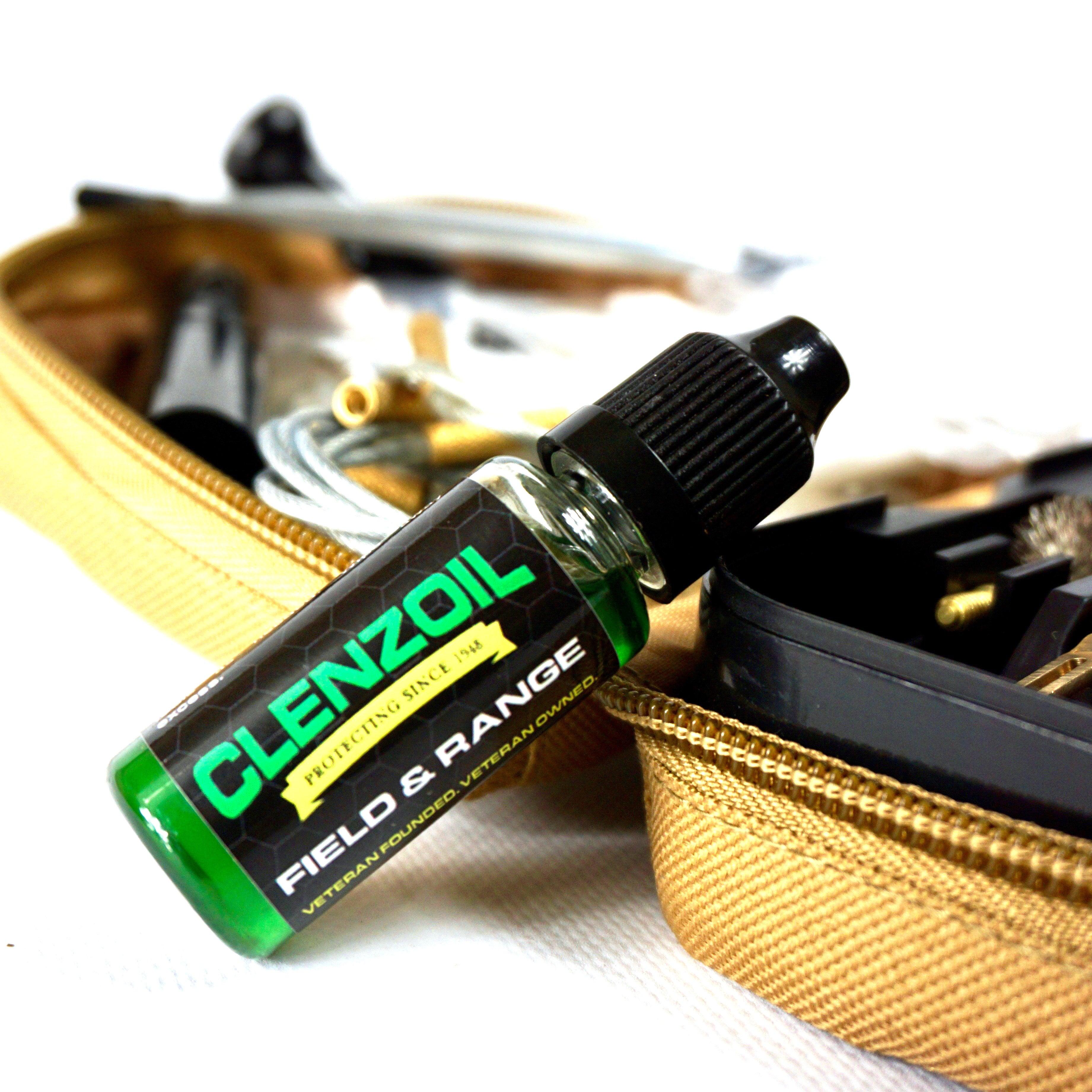 Clenzoil Tactical Rifle & Pistol Cleaning Kit - .223, 5.56mm, .380, 9mm, .300, 7.62mm - Clenzoil Unlimited