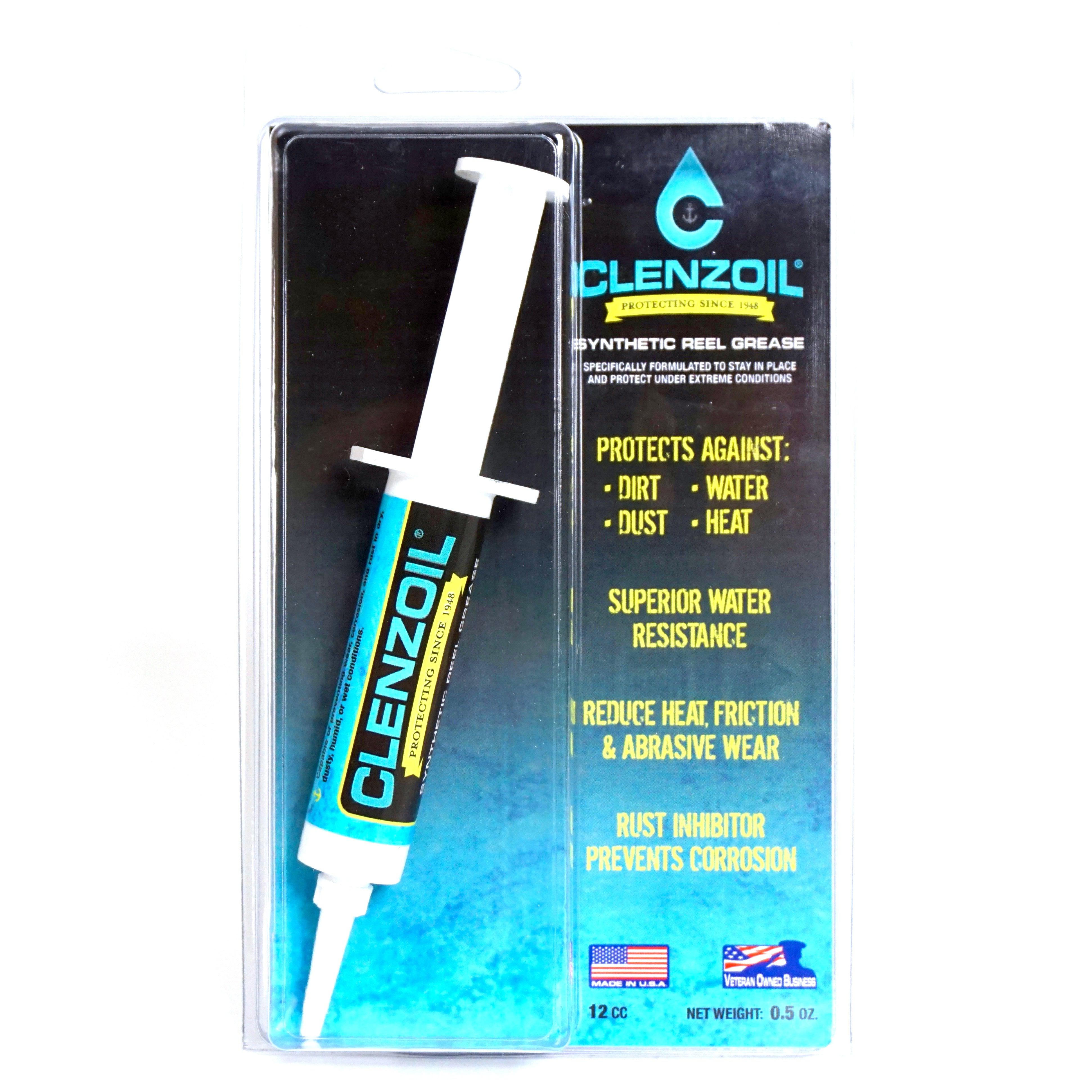 Synthetic Reel Grease Syringe - Clenzoil Unlimited