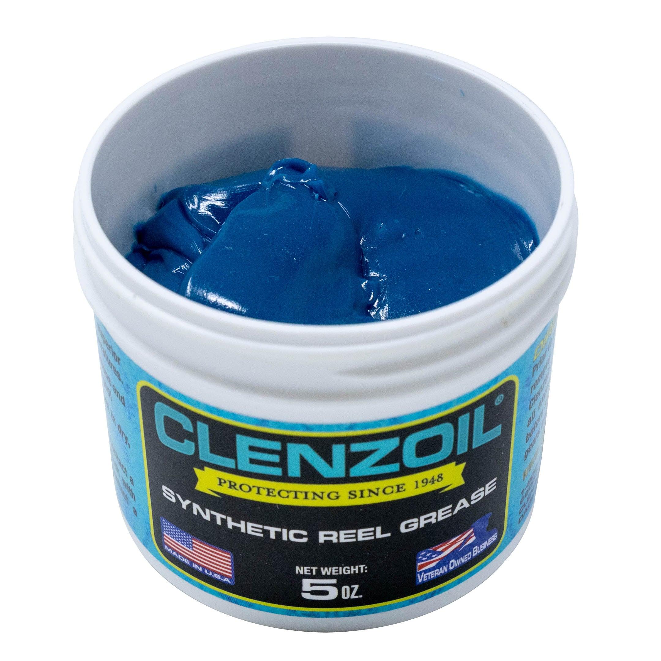 Synthetic Reel Grease - 5 oz. Jar - Clenzoil Unlimited
