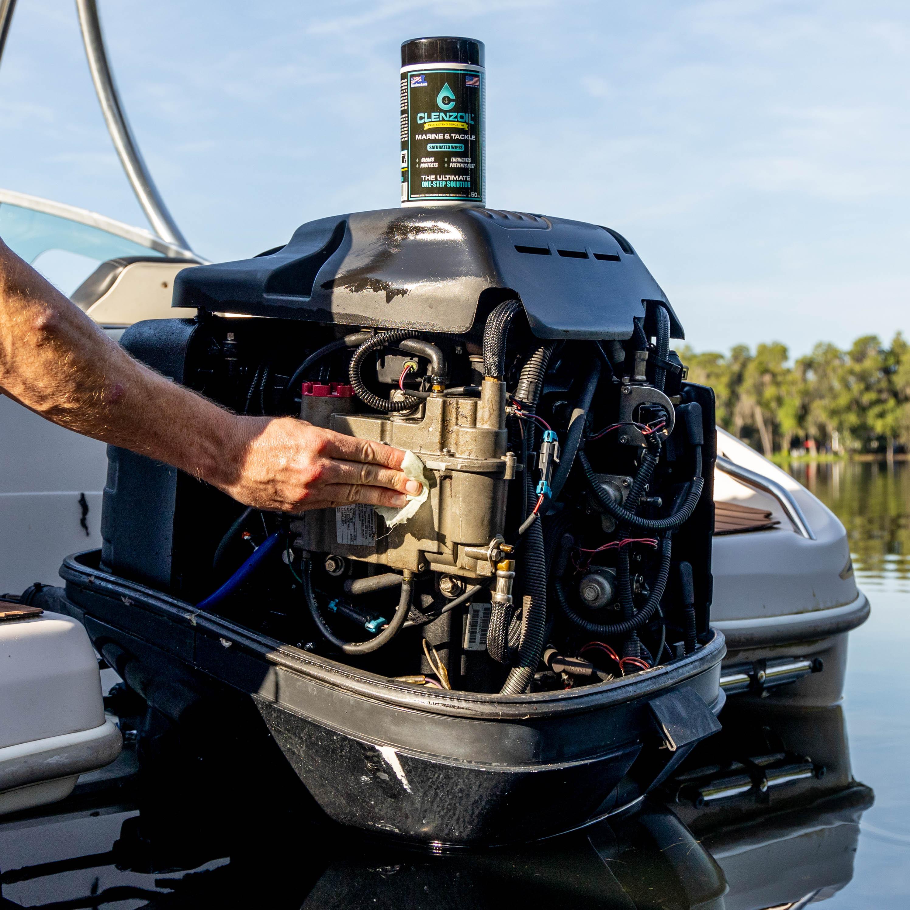 Marine & Tackle Saturated Wipes - Clenzoil Unlimited