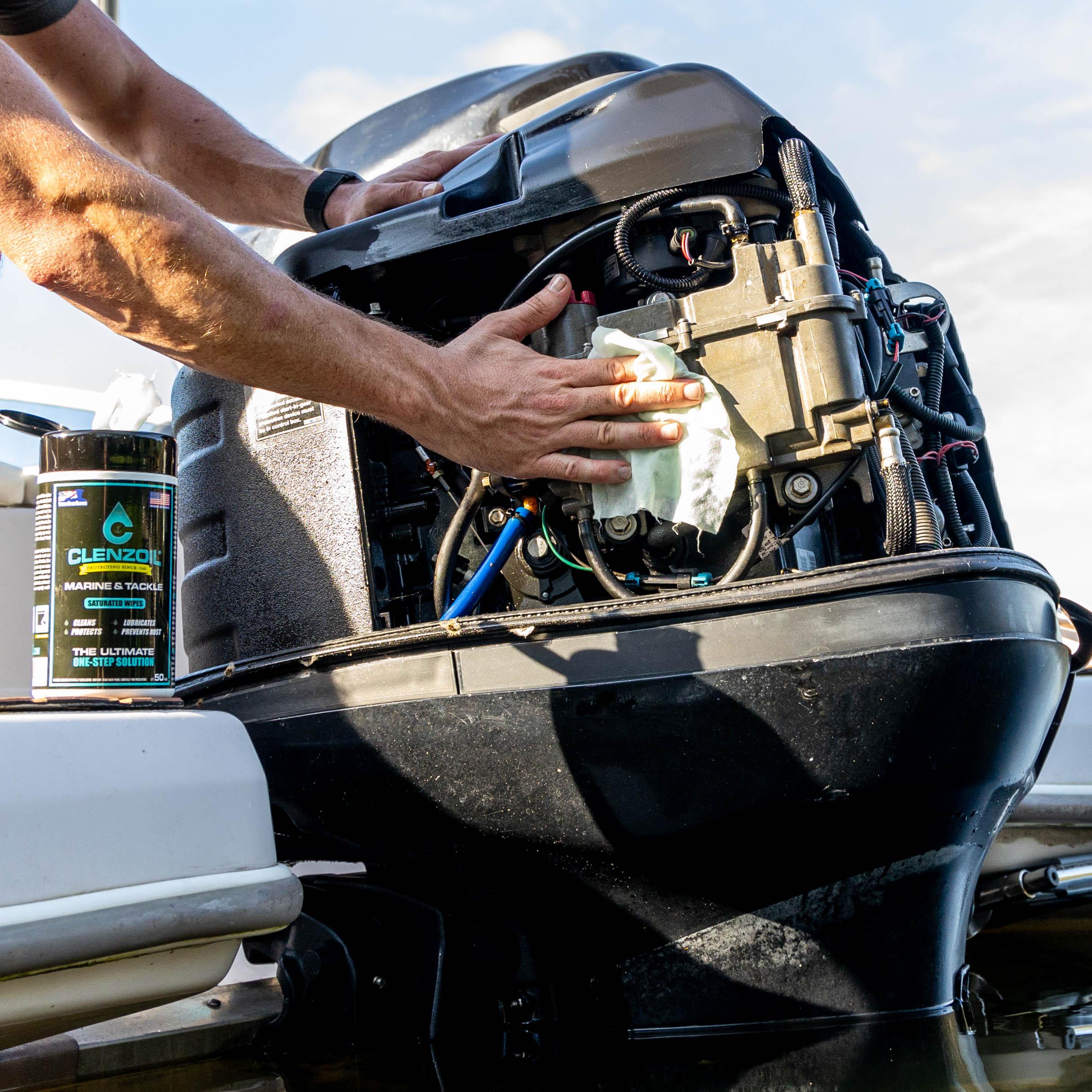 Marine & Tackle Saturated Wipes - Clenzoil Unlimited