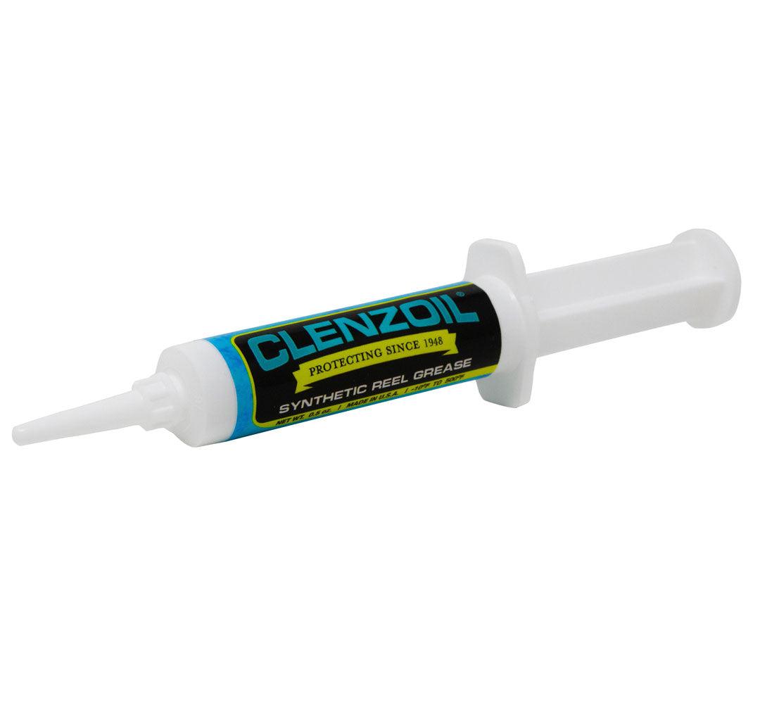 Synthetic Reel Grease Syringe - Clenzoil Unlimited