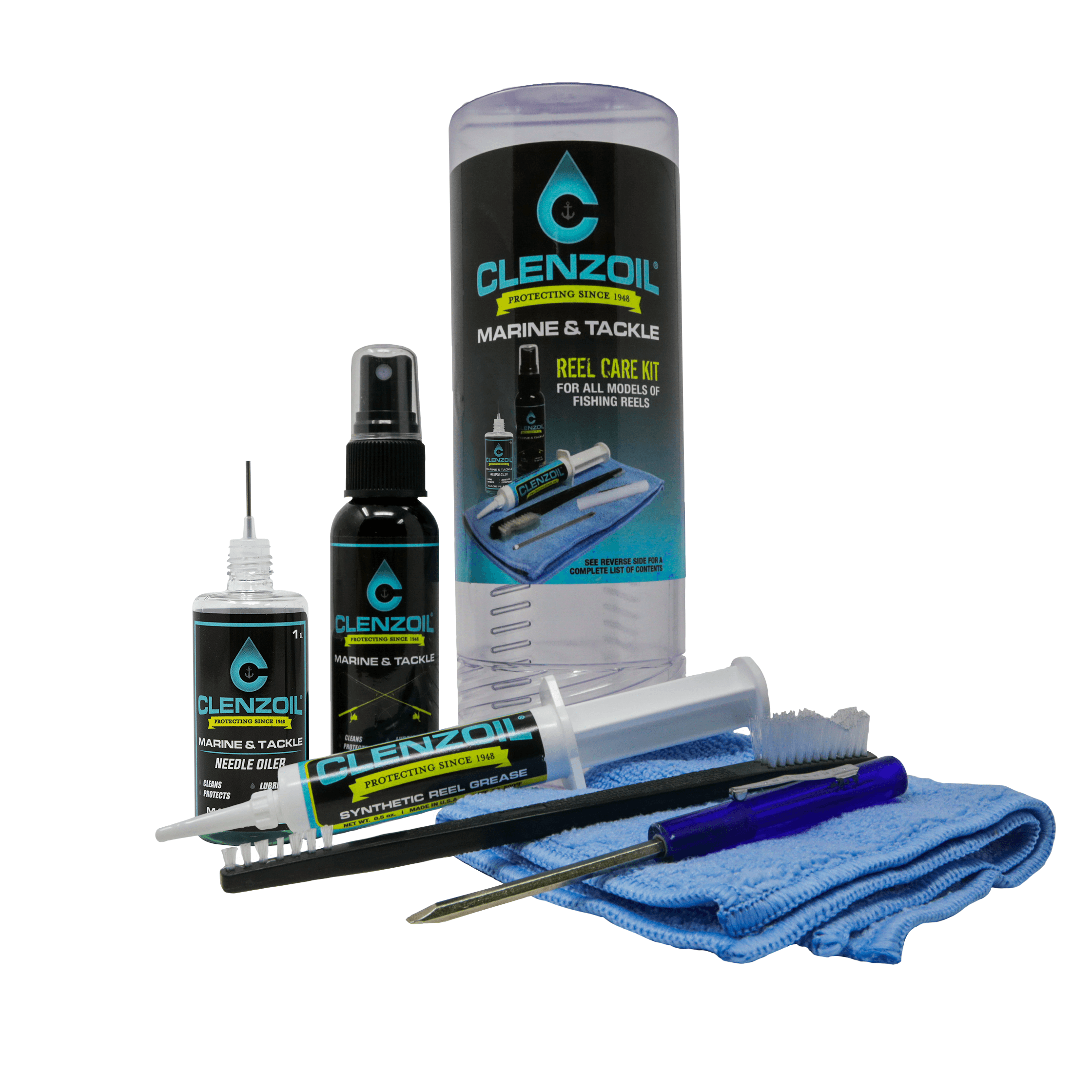 Marine & Tackle Reel Care Kit – Clenzoil