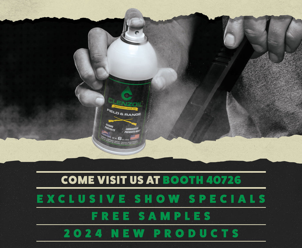 Clenzoil SHOT Show 2024 Booth 40726