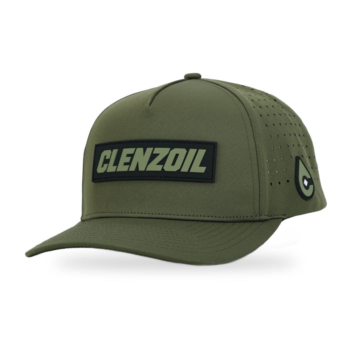 Clenzoil Performance Snapback – Olive