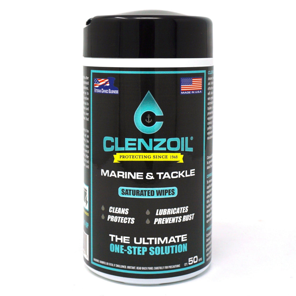 Marine & Tackle Saturated Wipes - Clenzoil Unlimited