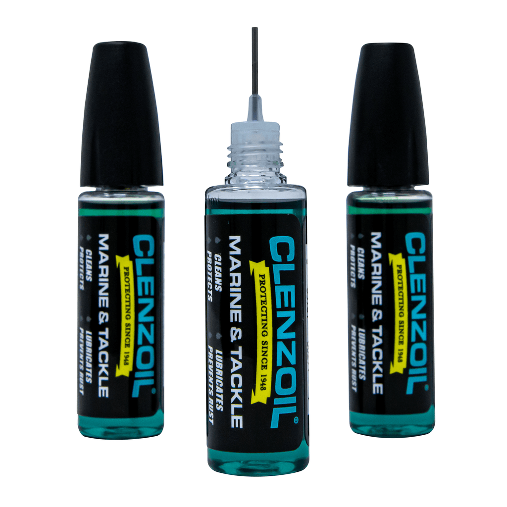 Marine & Tackle 0.5 oz. Needle Oiler - Three Pack Bundle - Clenzoil Unlimited